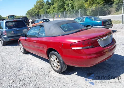2005 Chrysler Sebring Gtc z USA, uszkodzony, nr VIN 1C3EL75R15N622005